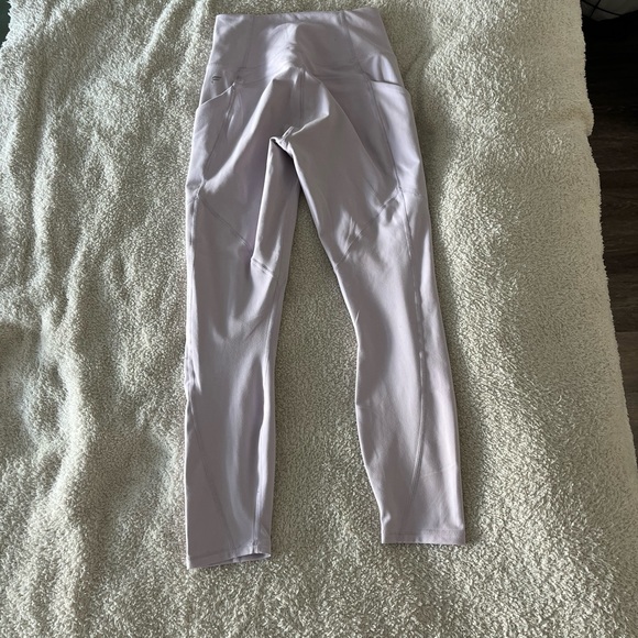Fabletics light purple pureluxe 7/8 leggings XS - Picture 2 of 2